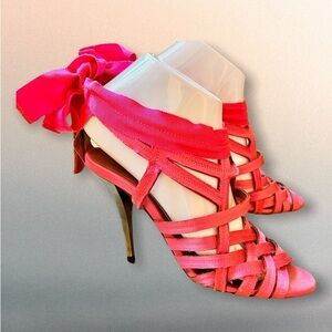 Lanvin satin sandals size 37